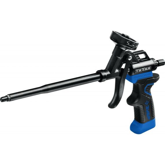 Пистолеты монтажные, тепловые, клеящие, пескоструйные: Тефлоновый пистолет для монтажной пены Зубр Титан 06866 фотографии