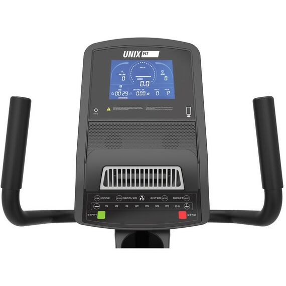 Велотренажеры: Горизонтальный велотренажер UNIX Fit B-1250 PRO 7" LCD фотографии