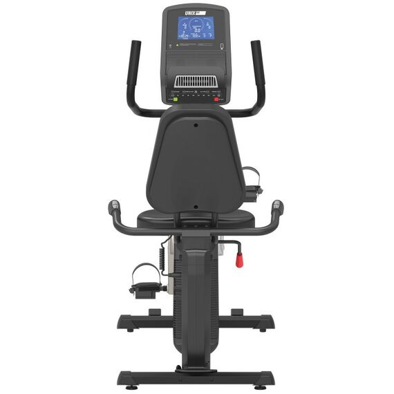Велотренажеры: Горизонтальный велотренажер UNIX Fit B-1250 PRO 7" LCD фотографии