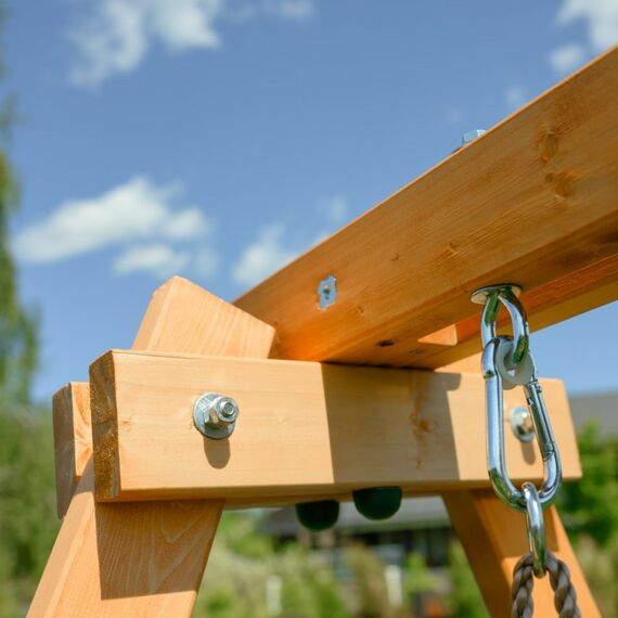 Детские спортивные комплексы: Детский игровой комплекс UNIX Kids 6 в 1 Dark Green фотографии