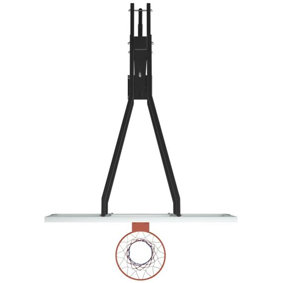 Баскетбол: Баскетбольная стойка стационарная UNIX line B-Stand-PC 72"x42" R45 H230-305 см фотографии