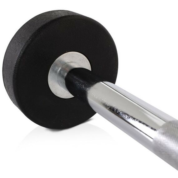 Штанги с дисками: Штанга прямая обрезиненная UNIX Fit PRO 10 кг фотографии