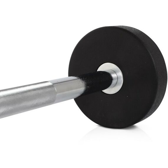 Штанги с дисками: Штанга прямая обрезиненная UNIX Fit PRO 15 кг фотографии