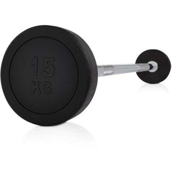 Штанги с дисками: Штанга прямая обрезиненная UNIX Fit PRO 15 кг фотографии