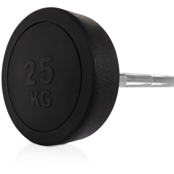 Штанги с дисками: Штанга прямая обрезиненная UNIX Fit PRO 25 кг фотографии