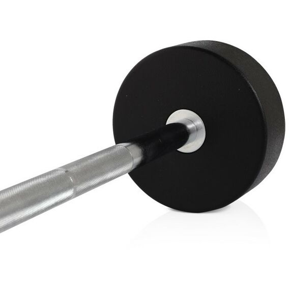 Штанги с дисками: Штанга прямая обрезиненная UNIX Fit PRO 30 кг фотографии