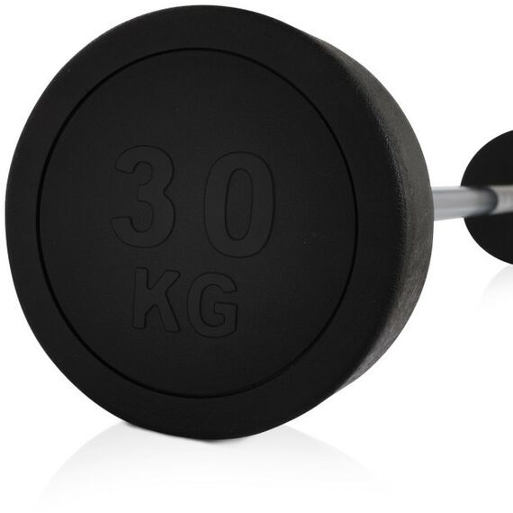 Штанги с дисками: Штанга прямая обрезиненная UNIX Fit PRO 30 кг фотографии