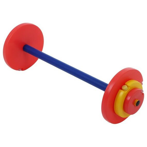 Детские тренажеры: Детская скамья для жима со штангой ONLYTOP 537822 фотографии