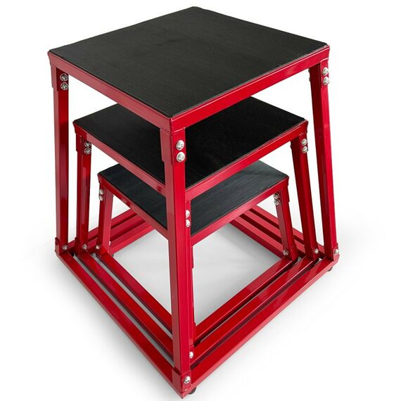 Функциональный тренинг: Комплект тумб для прыжков плиобокс UNIX Fit PRO 3 шт. фотографии