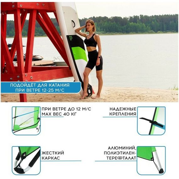 SUP-серфинг: Парус KELPIE 23 Wind Sup 4 кв.м фотографии