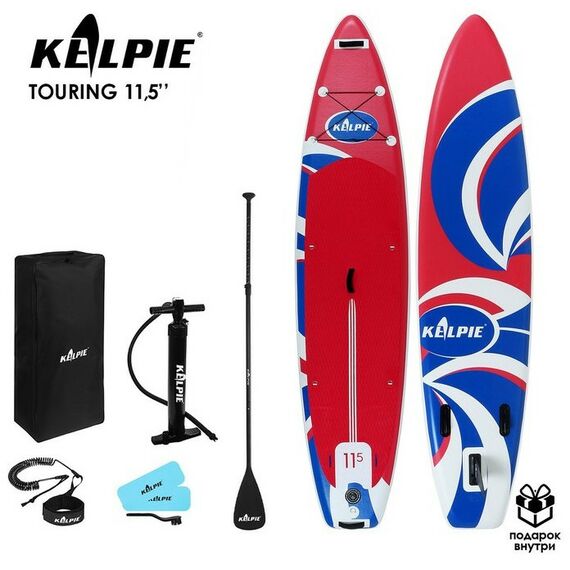 SUP-серфинг: SUP доска надувная KELPIE TOURING 11.5" 347х80х15 см фотографии