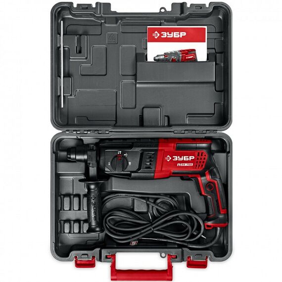Перфораторы: Перфоратор Зубр П-24-750 24 мм, 750 Вт, SDS Plus фотографии