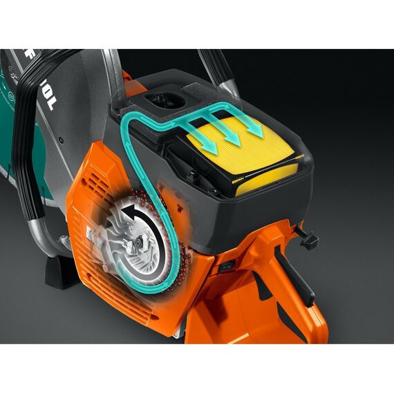 Бензорезы: Бензорез по бетону (бетонорез) KRAFTOOL K770-16 3700 Вт, 400 мм, без диска фотографии