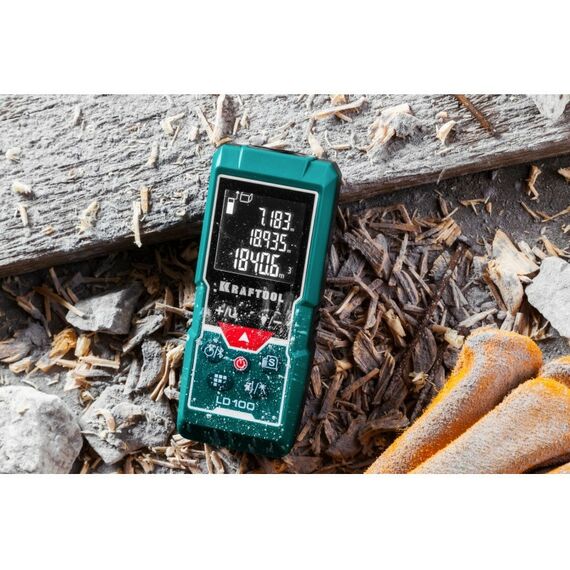 Лазерный дальномер KRAFTOOL LD-100 5 см - 100 м [34765] фотографии