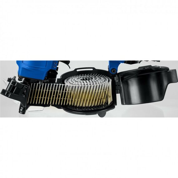 Гвозди прямого монтажа: Барабанные гвозди рифленые оцинкованные Зубр CNW 32 х 2.1 мм 14700 шт [305383-32] фотографии