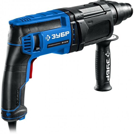Перфораторы: Перфоратор Зубр ЗП-2470 Профессионал, 24 мм, 780 Вт, SDS Plus фотографии