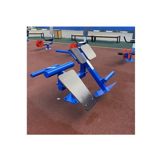Уличный тренажер гиперэкстензия-прессAVU025 фотографии