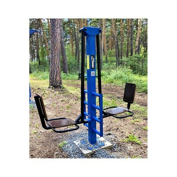 Уличный тренажер жим ногами двойнойAVU013 фотографии