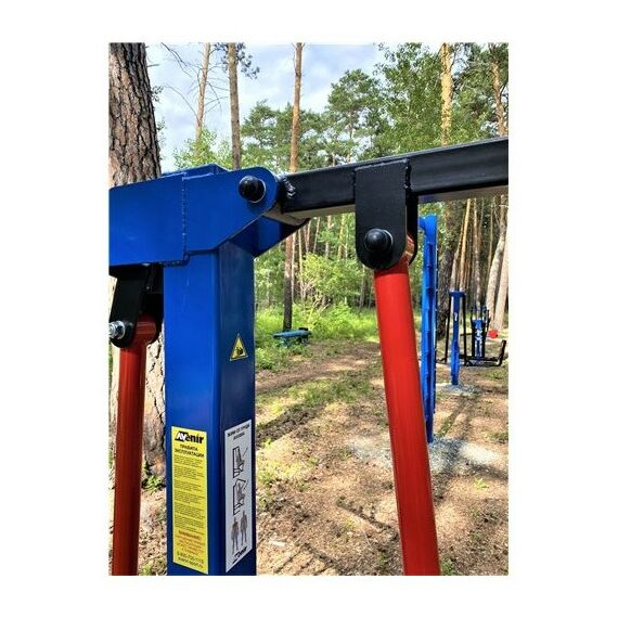 Уличный тренажер верхняя тяга, жим от груди с регулировкойAVU061 фотографии