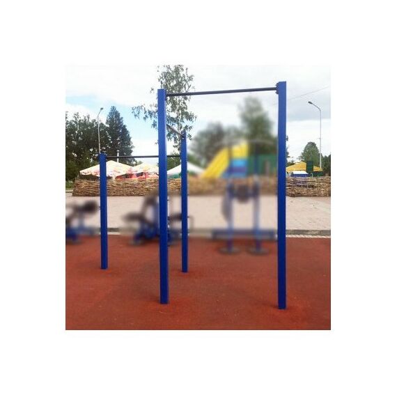 Уличный тренажер турник трехуровневыйAVU034 фотографии