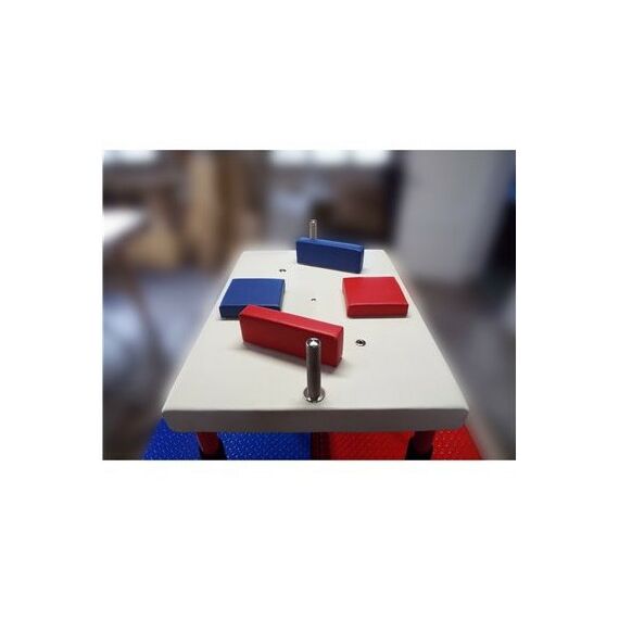 Стол для армрестлинга разборный с регулируемыми площадками AV127/80 фотографии