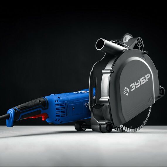 Штроборез (бороздодел) Зубр ЗШ-П45-2200 ПТ Профессионал, d 180 мм, 2200 Вт, 45 мм фотографии