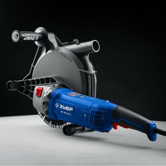 Штроборез (бороздодел) Зубр ЗШ-П45-2200 ПТ Профессионал, d 180 мм, 2200 Вт, 45 мм фотографии