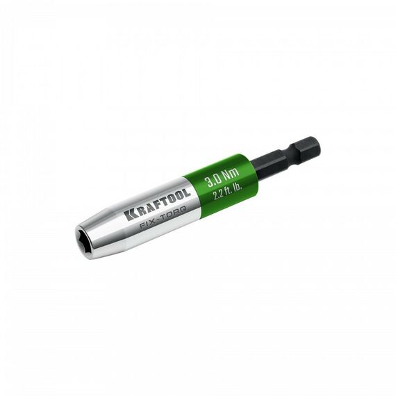 Динамометрический адаптер для бит KRAFTOOL FIX-TORQ 3.0 Нм [64035-3.0] фотографии