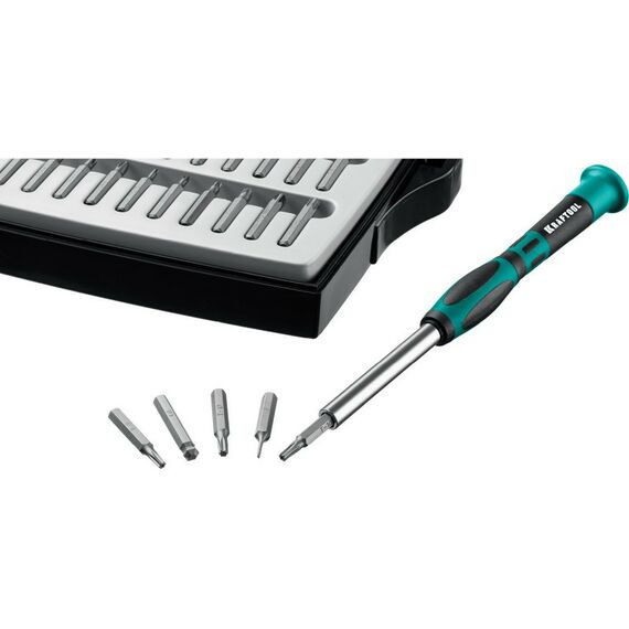 Отвертка KRAFTOOL Precision-51 51 предмет, для точных работ [25691] фотографии