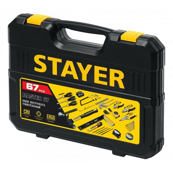 Универсальный набор инструмента для дома STAYER Master-67 67 предметов [22055-H67] фотографии