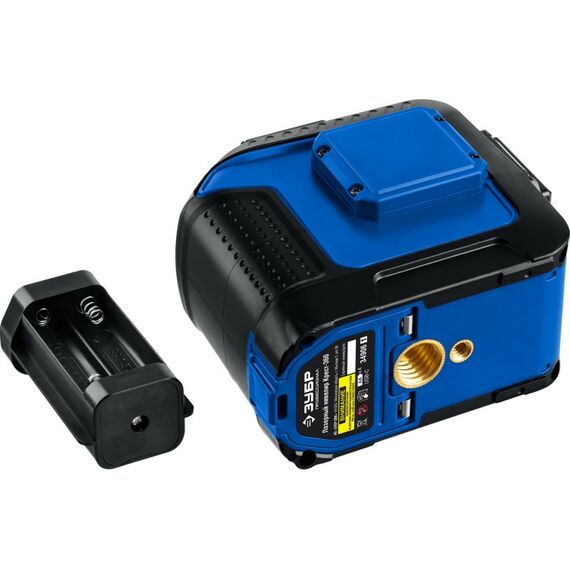 Лазерный нивелир Зубр Профессионал Крест 360 №2, 20 - 70 м [34906-2] фотографии