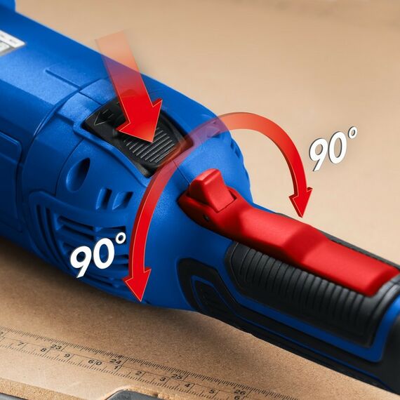 УШМ Зубр УШМ-П125-1905 ЭПСТ Профессионал 1900 Вт, d125 мм, регулировка оборотов, фланец "МИГ" фотографии