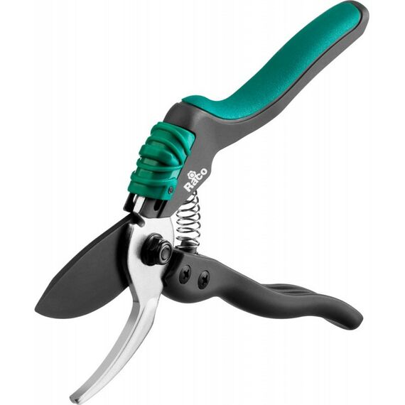 Плоскостной секатор RACO S162 205 мм, закаленная сталь, с двухкомпонентными рукоятками армированными фиберглассом [4206-53/S162] фотографии