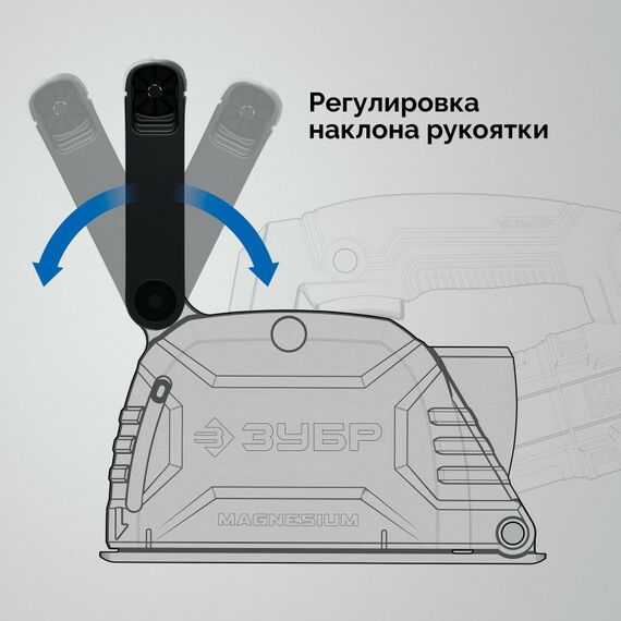 Штроборез (бороздодел) Зубр Профессионал ЗШ-П30-1600 ПСТК d 125 мм, 1600 Вт, 30 мм, кейс фотографии