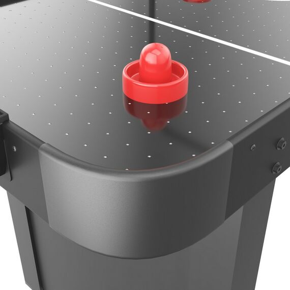 Игровой стол UNIX line Аэрохоккей Black 142х64 cм фотографии