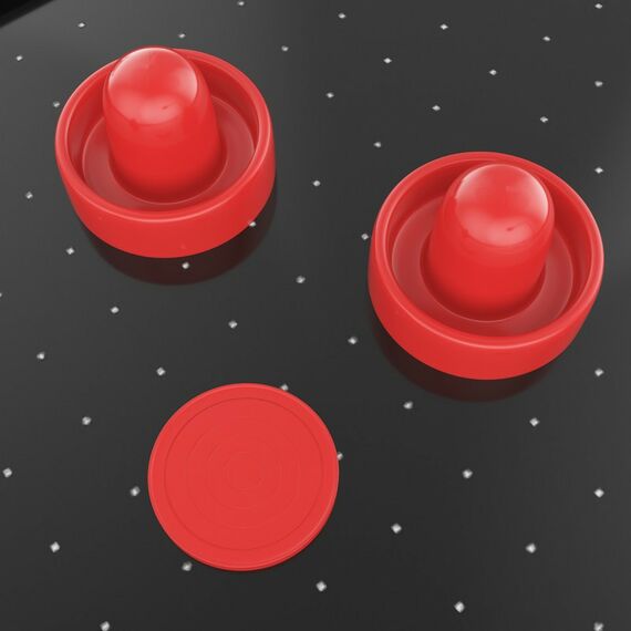 Игровой стол UNIX line Аэрохоккей Black 142х64 cм фотографии