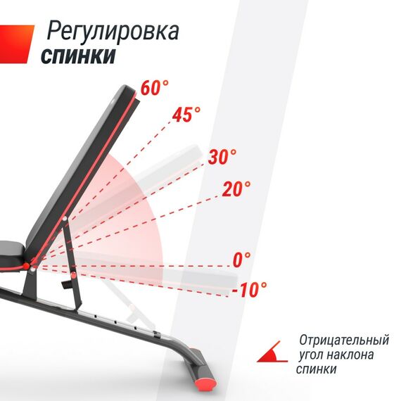 Скамья силовая универсальная UNIX Fit BENCH 140 фотографии