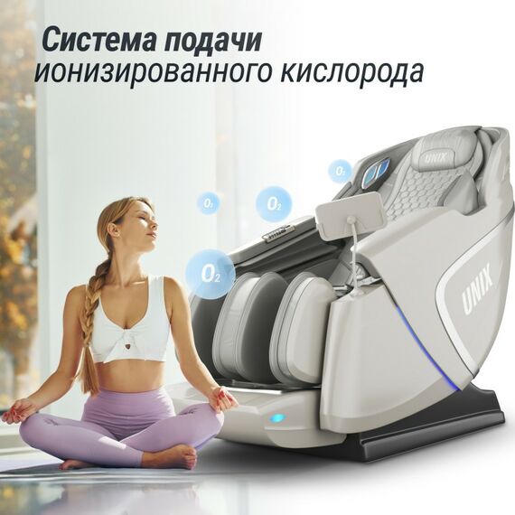Массажное кресло UNIX Med Aura Grey фотографии