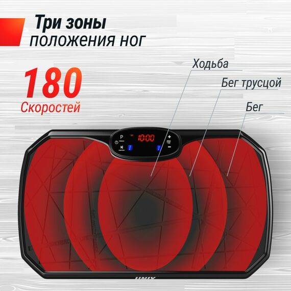 UNIX Fit Виброплатформа Edge 2D Black фотографии