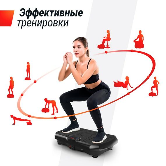 UNIX Fit Виброплатформа Edge 2D Black фотографии