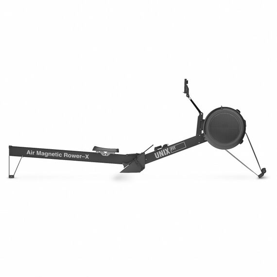 Гребной тренажер UNIX Fit Air Magnetic Rower-X Black фотографии