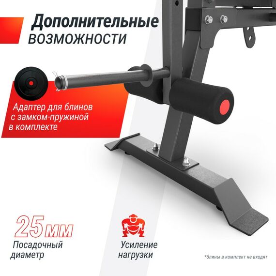 Скамья силовая универсальная UNIX Fit BENCH 160 фотографии
