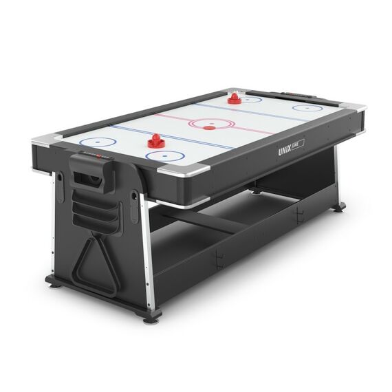 Игровой стол Трансформер 4 в 1 UNIX line Black 204х112 cм фотографии