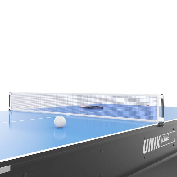 Игровой стол Трансформер 4 в 1 UNIX line Black 204х112 cм фотографии