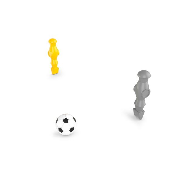 Игровой стол Футбол - Кикер UNIX line Grey Wood 125х61 см фотографии