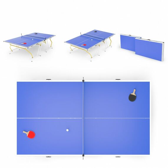 Теннисный стол UNIX line Simple Indoor 12mm MDF (Blue) фотографии