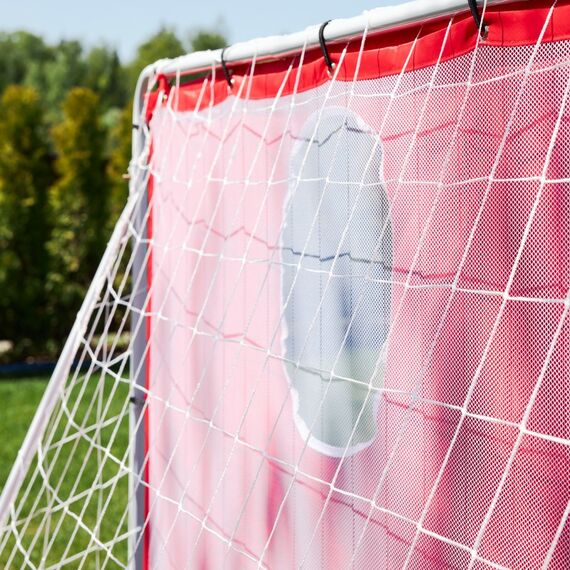 Ворота футбольные переносные UNIX line 217x153 см стальные, с мишенями фотографии