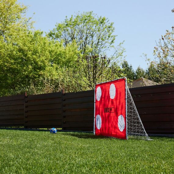 Ворота футбольные переносные UNIX line 217x153 см стальные, с мишенями фотографии