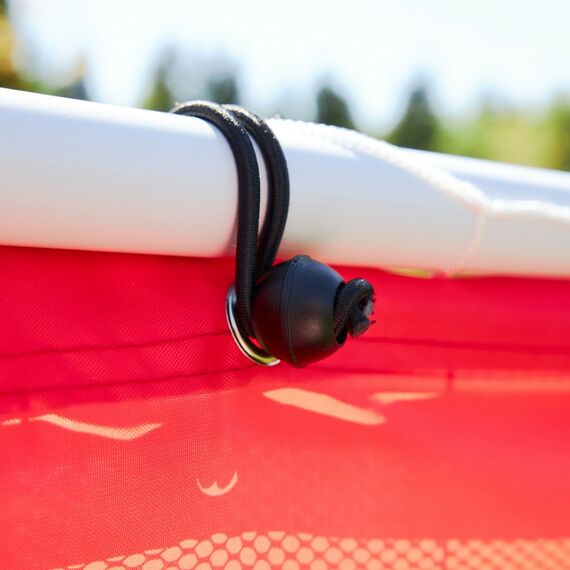 Ворота футбольные переносные UNIX line 217x153 см стальные, с мишенями фотографии