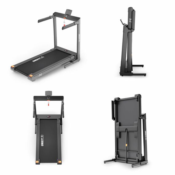 Беговая дорожка UNIX Fit Hi-tech F4 Space Grey фотографии